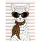 Paper House&#xAE; Life Organized&#x2122; Fashion Cat Soft Cover Journal